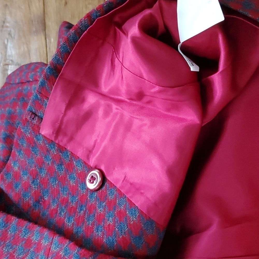 Pendleton Herringbone Wool Cropped Jacket - image 6